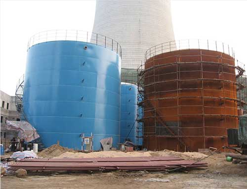 除鹽水箱內壁防腐施工方案(圖1) 除鹽水箱防腐施工方案案例